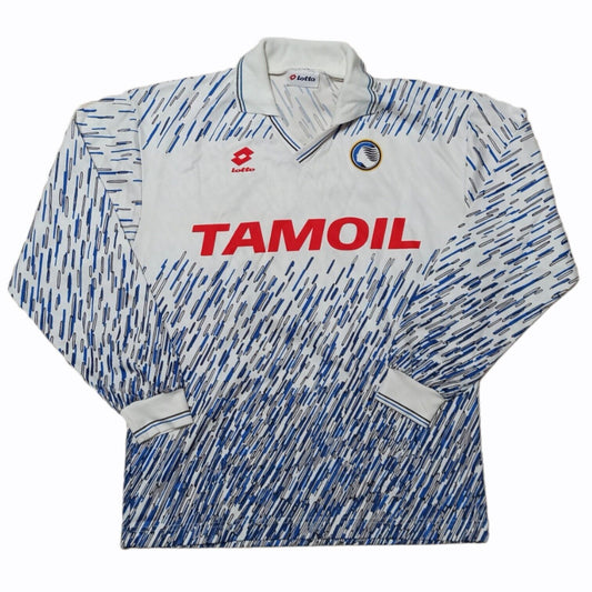 maglia match worn Atalanta Lotto #9 CANIGGIA Tamoil 1991 1992 home shirt