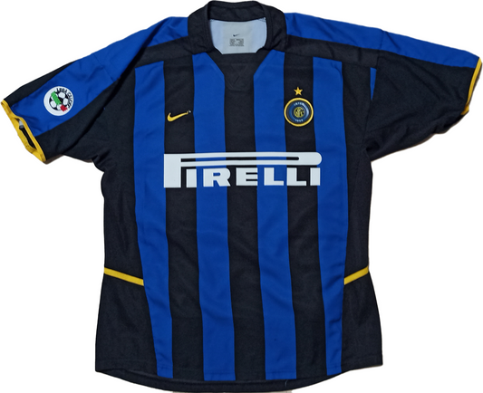 maglia calcio Inter vintage CANNAVARO Pirelli 2002 2003 ORIGINALE jersey shirt