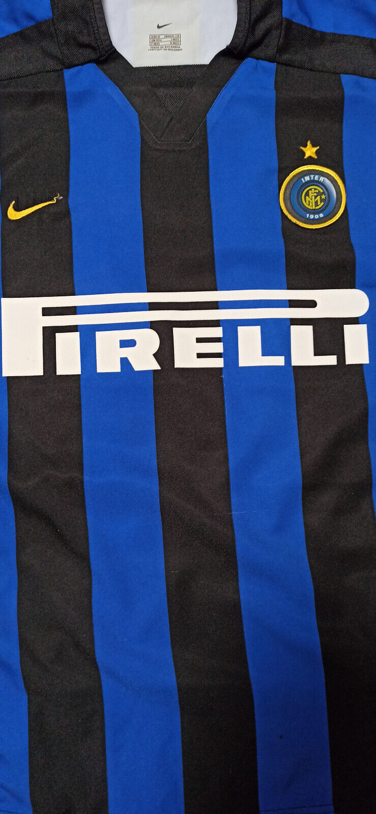 maglia calcio Inter vintage CANNAVARO Pirelli 2002 2003 ORIGINALE jersey shirt