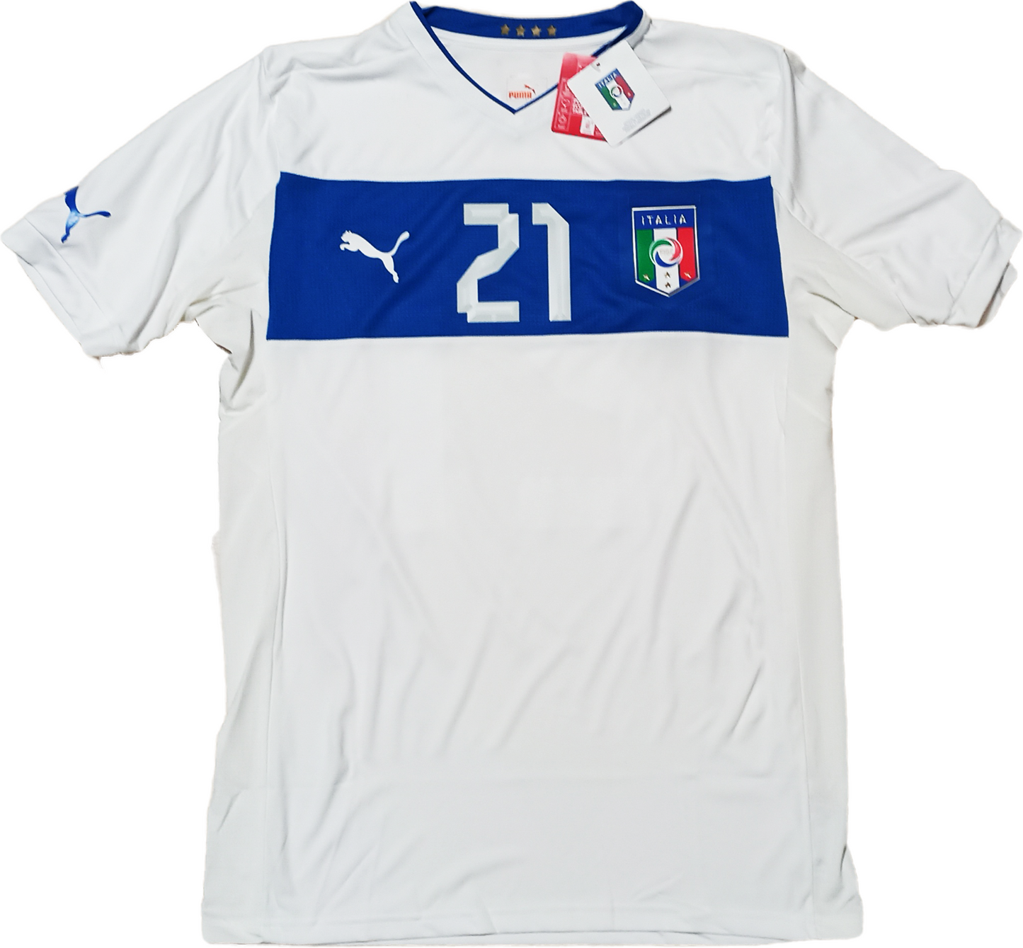 maglia Pirlo Puma italia match worn *player issue* magazzino 2012 preparata