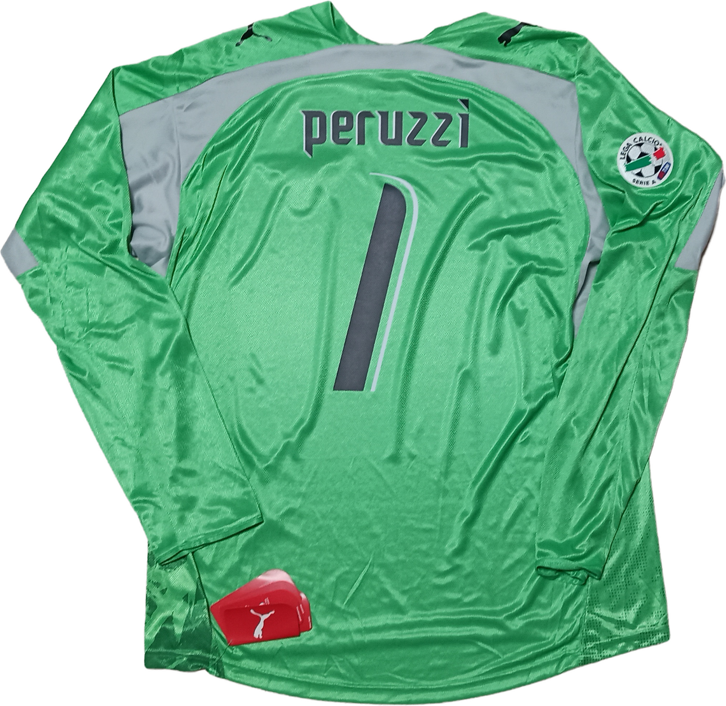 maglia calcio vintage lazio puma 2005 2006 Ina Assitalia Peruzzi Goalkeeper