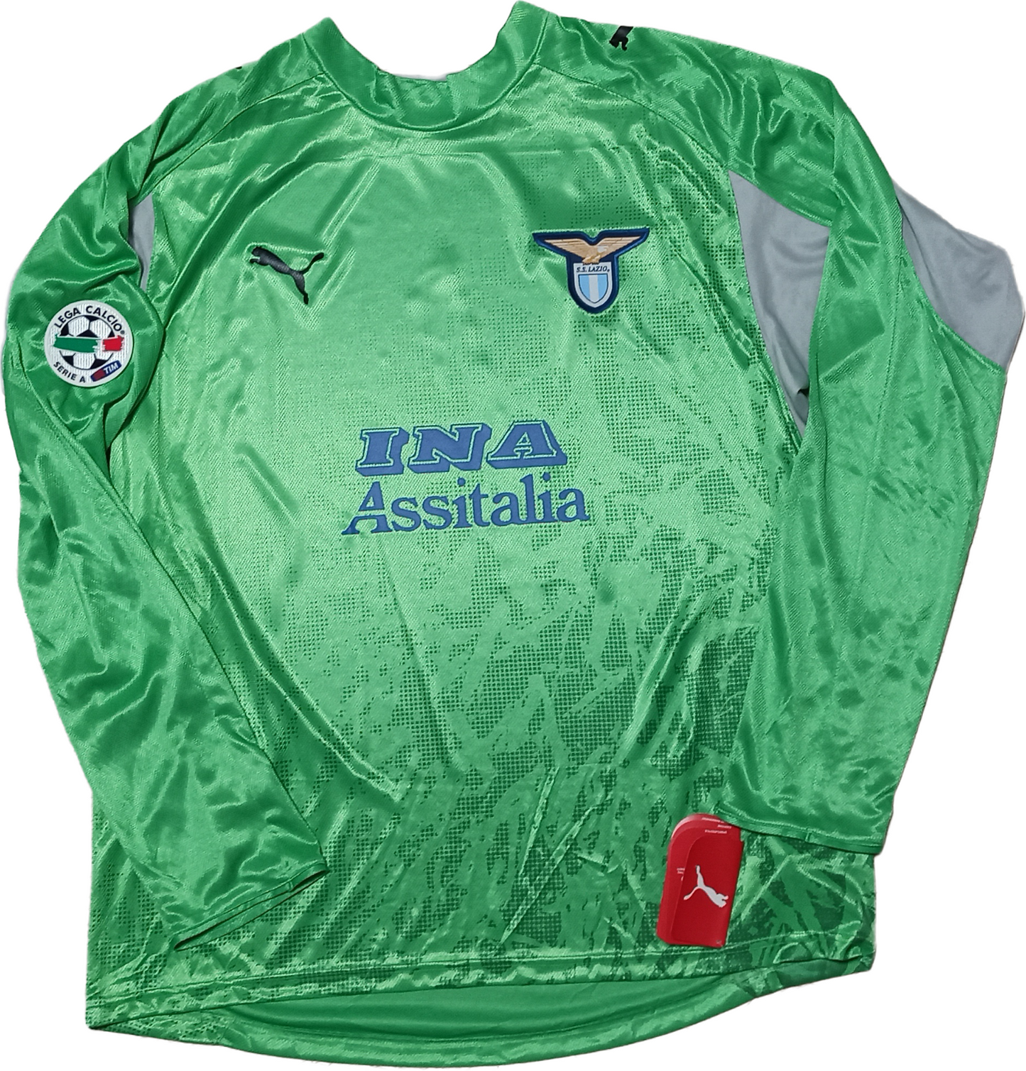 maglia calcio vintage lazio puma 2005 2006 Ina Assitalia Peruzzi Goalkeeper