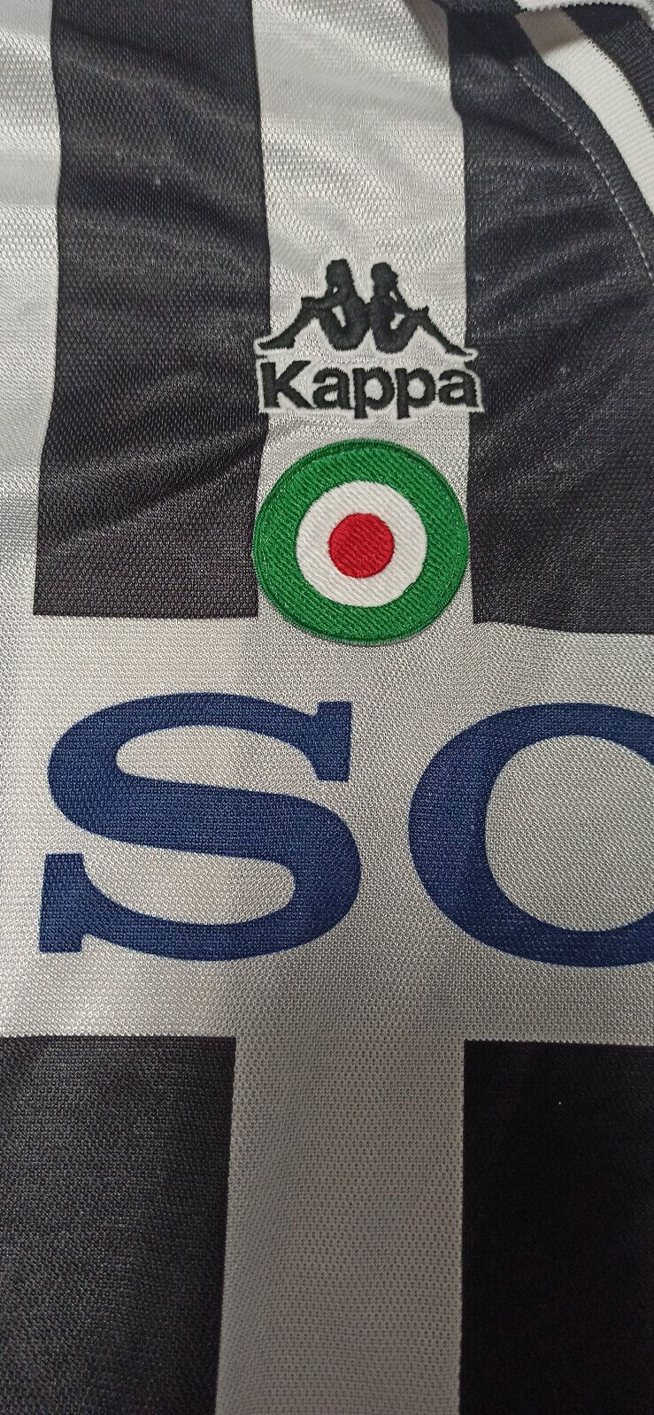 maglia calcio vintage DEL PIERO juventus Home 1995-96 L danone Kappa jersey