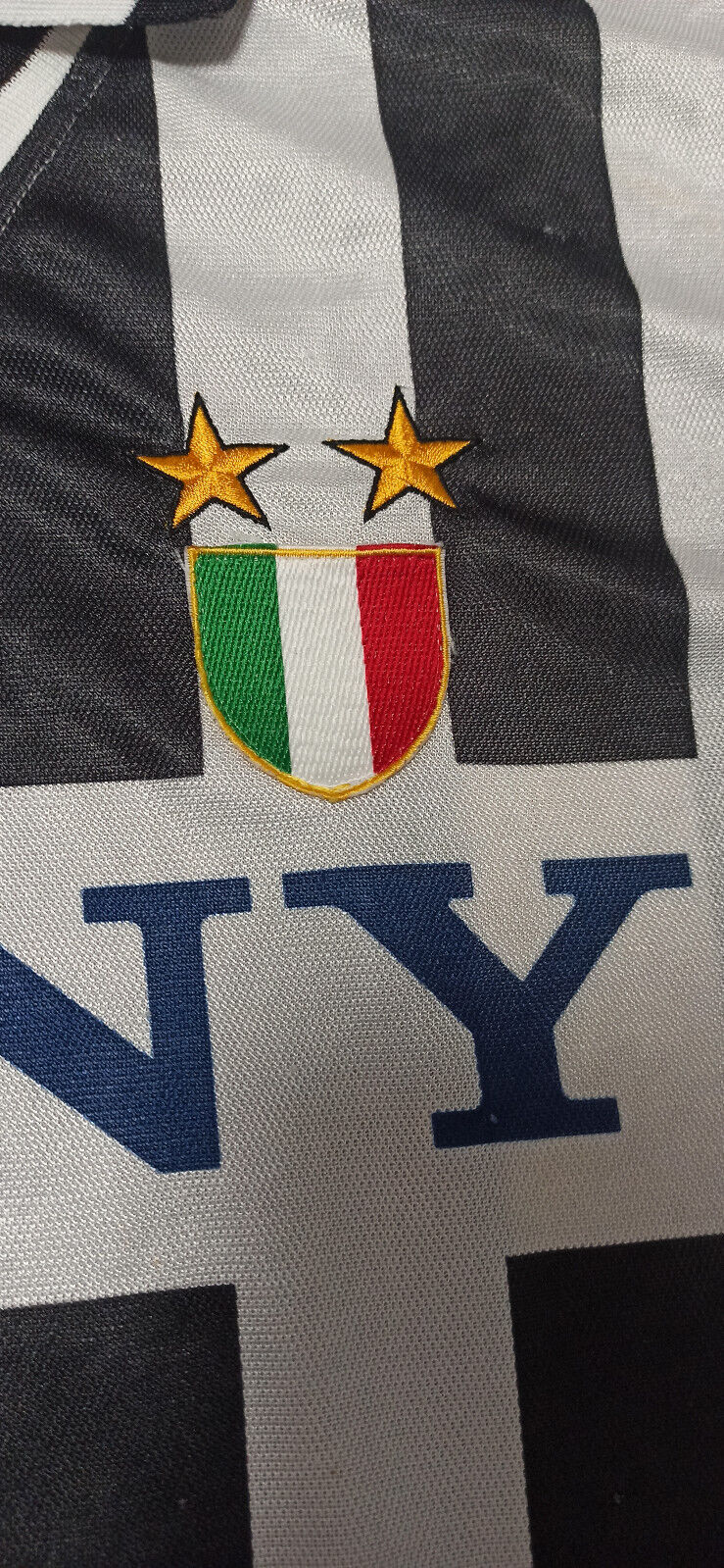 maglia calcio vintage DEL PIERO juventus Home 1995-96 L danone Kappa jersey