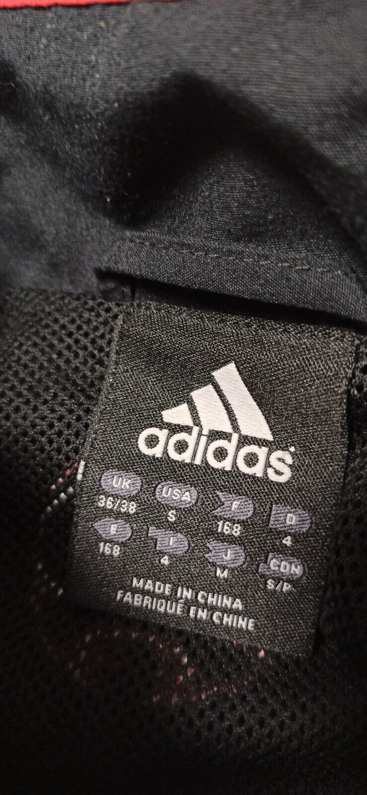 maglia calcio felpa AC Milan BWIN 2006 ADIDAS sweatshirt training