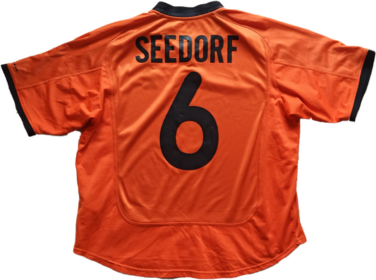 maglia Olanda SEEDORF holland Nike world cup France 2000 vintage jersey shirt