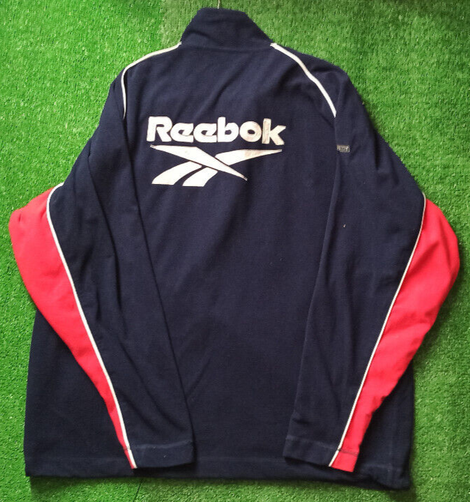 maglia calcio vintage tracktop top Liverpool 2002 2003 FC shirt jersey Reebok