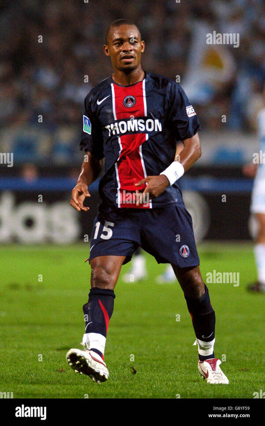 match worn Nike PSG Thomson KALOU #15 2005 20006 home France