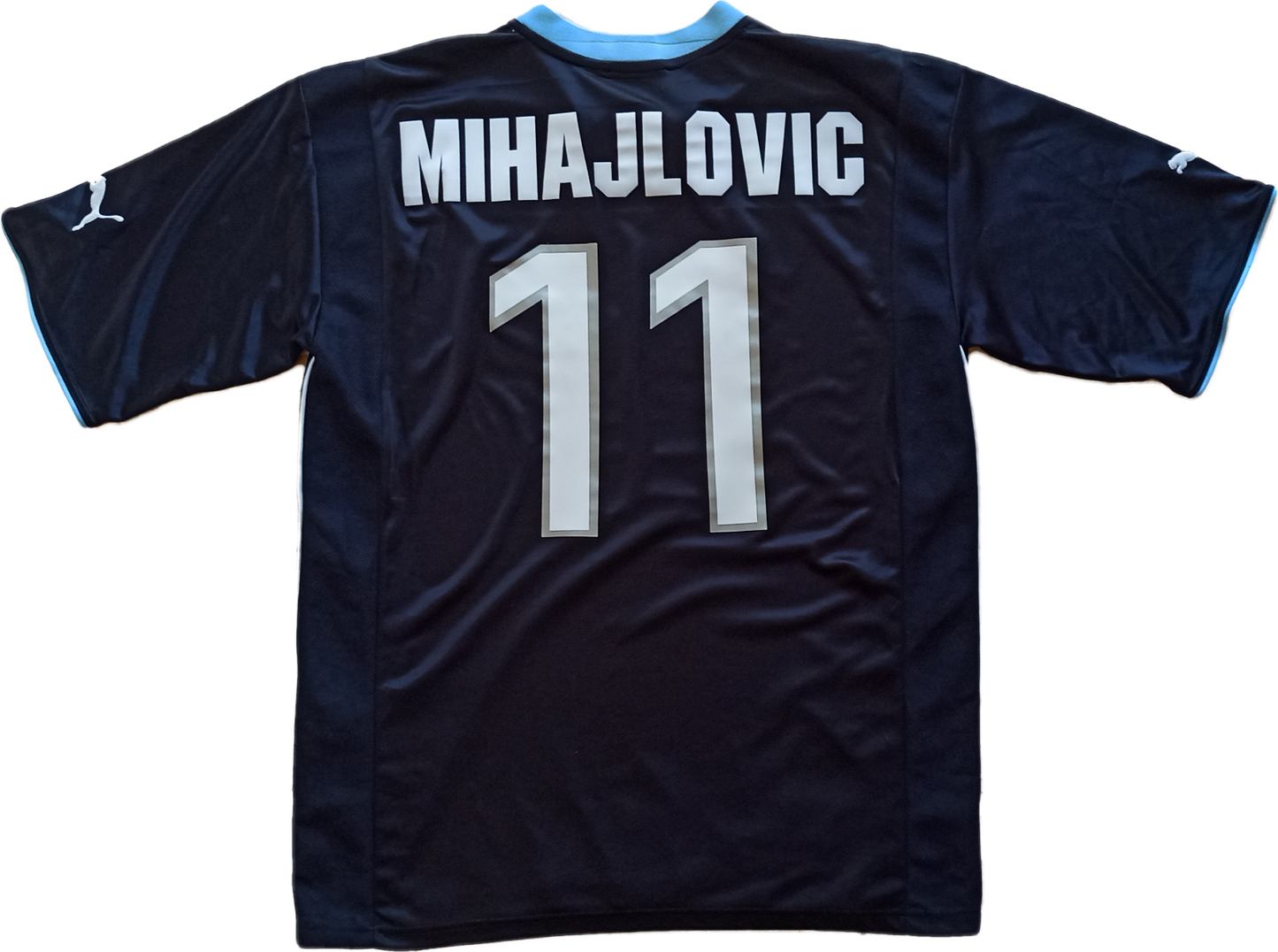 maglia calcio Lazio Mihajlovic vintage home shirt Siemens Mobile 2000-2001