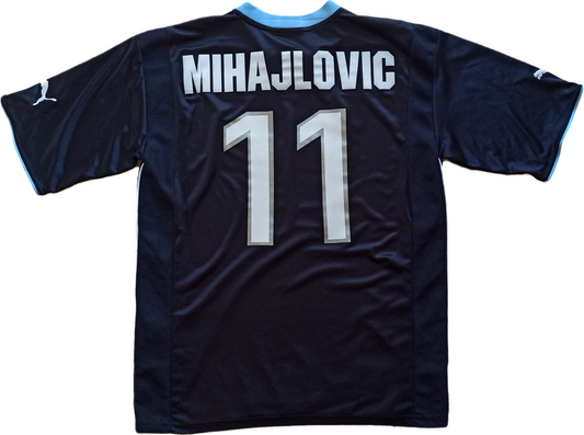 maglia calcio Lazio Mihajlovic vintage home shirt Siemens Mobile 2000-2001