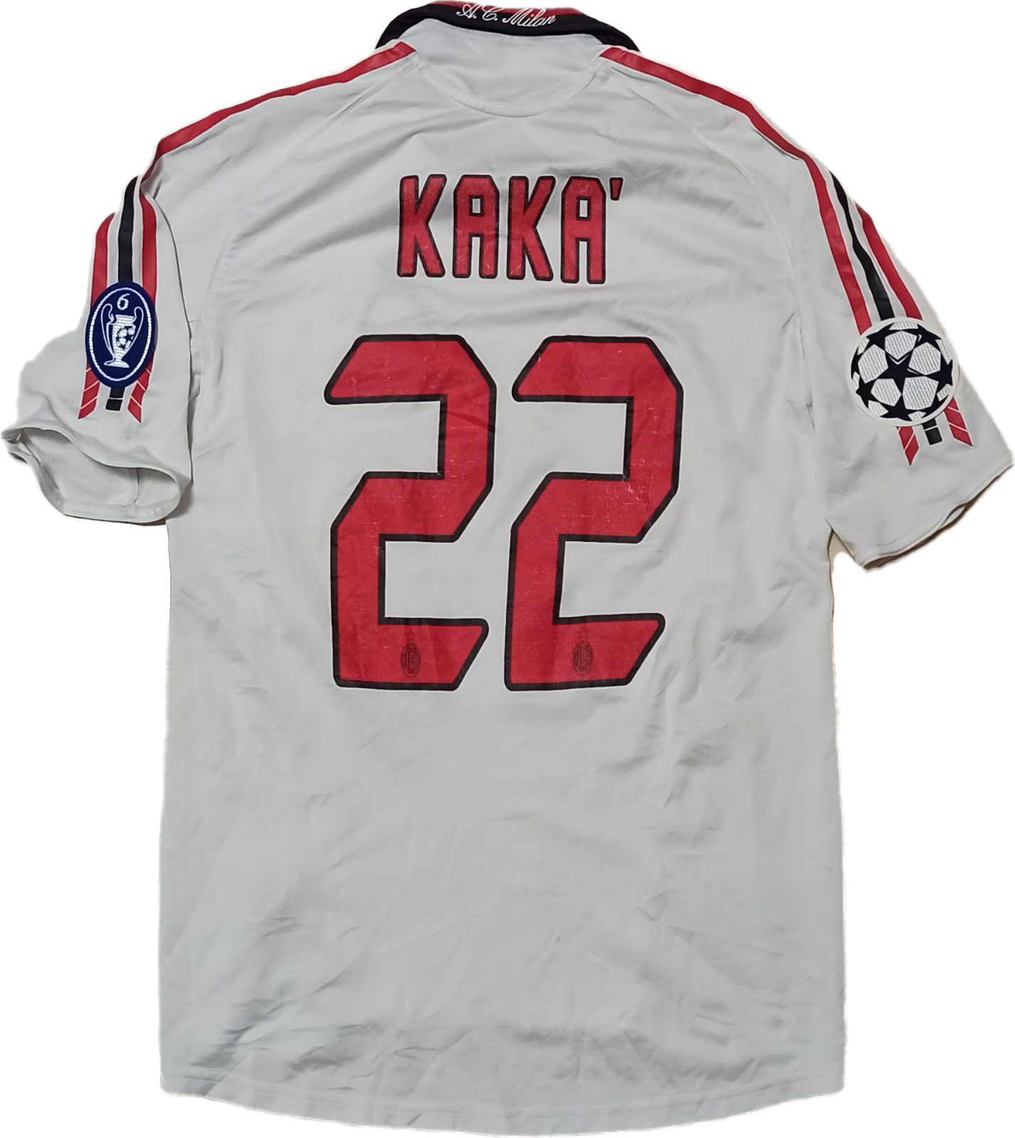 maglia milan KAKA FORMOTION match issue adidas Bwin 2005 2006 Vintage S