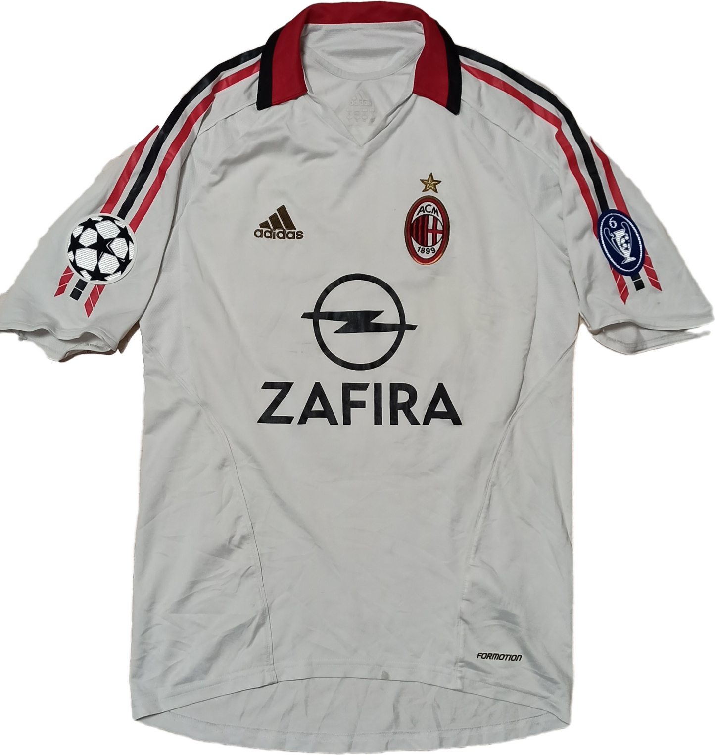 maglia milan KAKA FORMOTION match issue adidas Bwin 2005 2006 Vintage S