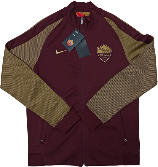 maglia calcio Nike vintage AS Roma 2016 2017 Derby SPQR Hoodie tracktop RARE