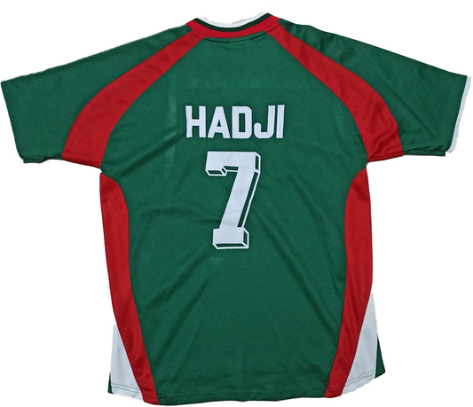 maglia calcio match worn Marocco Maroc World Cup 1998 Friendly HADJI