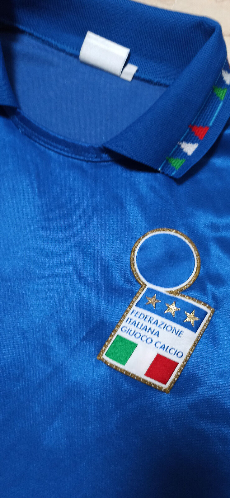 maglia baggio match worn italia vs Cipro 1991 SIGNED Qualifiers USA 1994 L