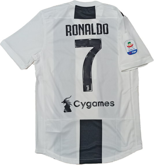 maglia calcio match gara Cristiano Ronaldo Sign juventus climachill 2018-19 Jeep