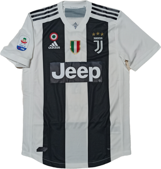 maglia calcio match gara Cristiano Ronaldo Sign juventus climachill 2018-19 Jeep