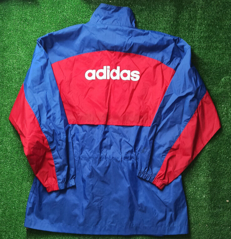 maglia calcio vintage Adidas Bayern Munchen Jacket Sweatshirt 1992-93 D8 XL kway