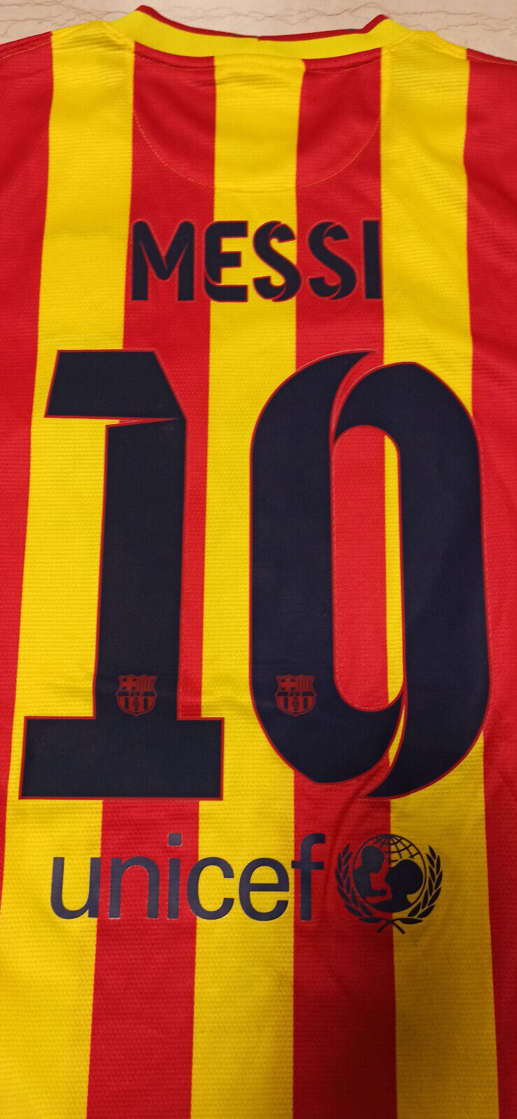 maglia Messi barcellona home Barca NIKE 2014 2015 shirt camiseta Unicef