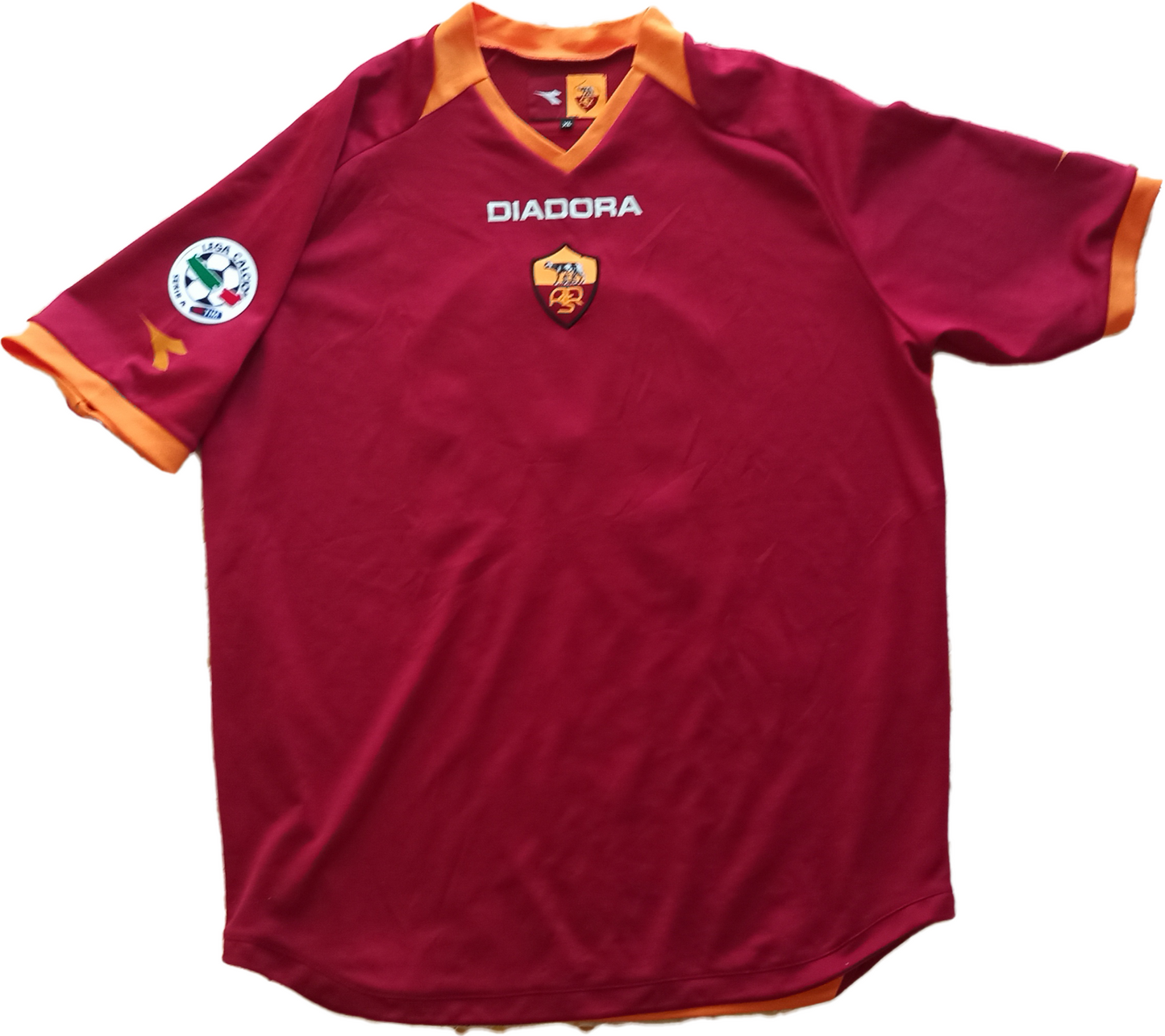 maglia roma Totti 2006 2007 Diadora Prodotto Ufficiale Serie A Medium