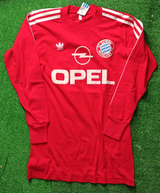 trikot Bayern Monaco vintage adidas RUMENIGGE OPEL Munich Home Shirt 1985