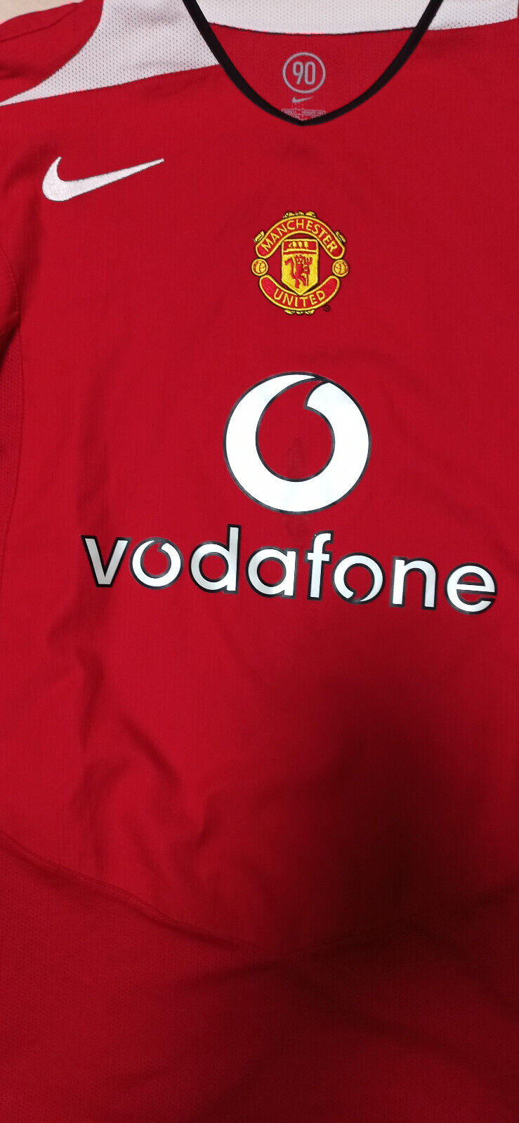 maglia Cristiano Ronaldo manchester united 2004 2005 Vodafone signed jersey