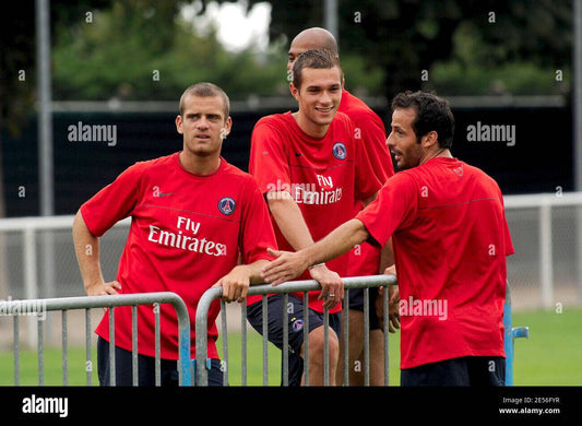 maillot PSG Paris Nike 2008 2009 Nike Fly Emirates shirt training