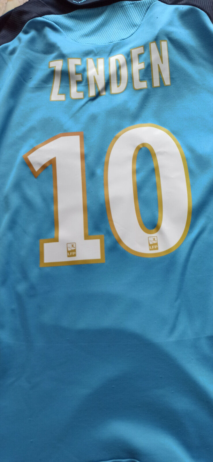 Maillot Olympique de Marseille Adidas maglia ZENDEN 2008-09 vintage jersey shirt