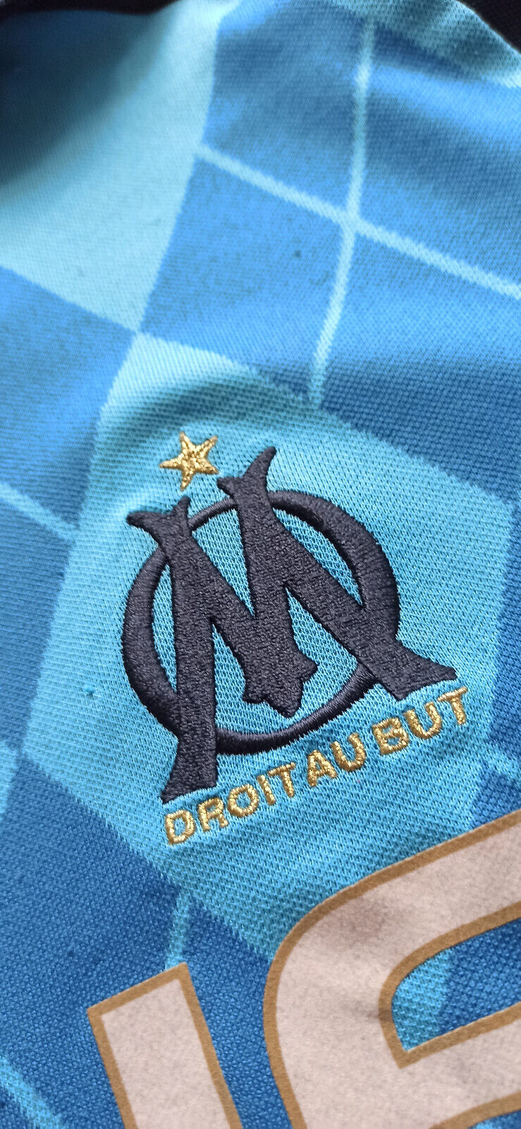 Maillot Olympique de Marseille Adidas maglia ZENDEN 2008-09 vintage jersey shirt