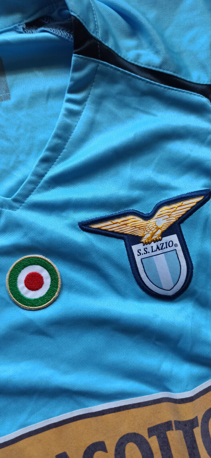 maglia calcio vintage Lazio Di Canio 2004 2005 Coppa Italia Puma