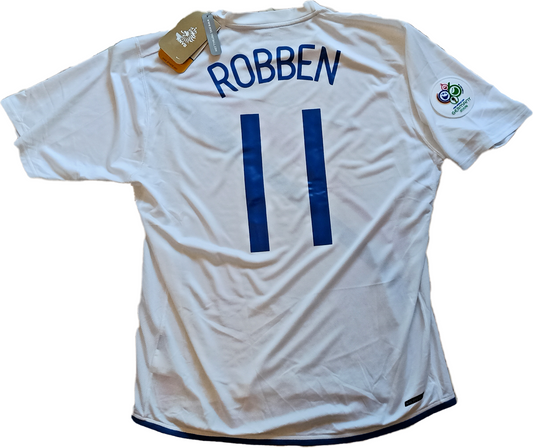 vintage Robben jersey football Holland world cup 2006 jersey Nike netherlands L