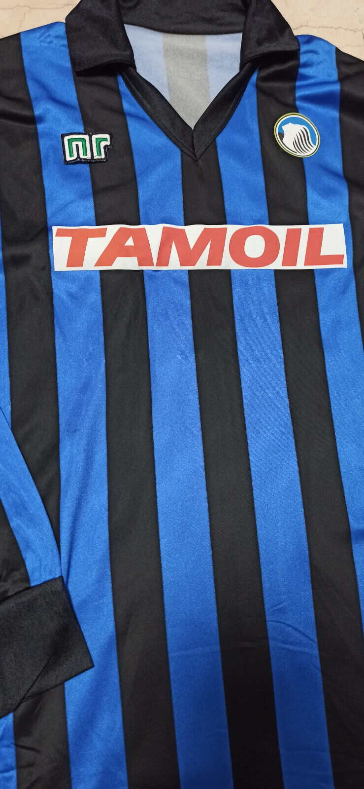 maglia calcio vintage Atalanta ENNERRE CANIGGIA Tamoil 1989 1990