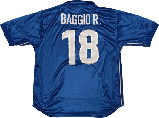 maglia italia roberto Baggio mondiali FIFA WORLD CUP 1998 jersey shirt NIKE XL