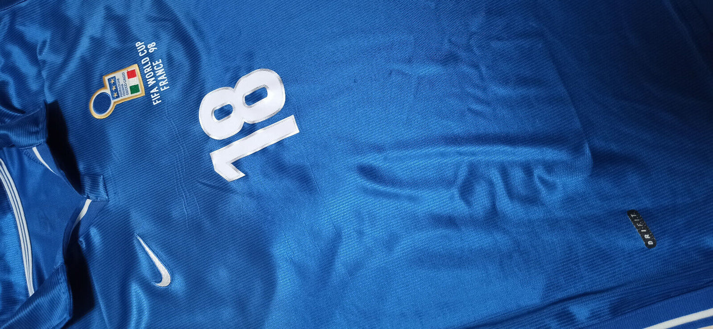 maglia italia roberto Baggio mondiali FIFA WORLD CUP 1998 jersey shirt NIKE XL
