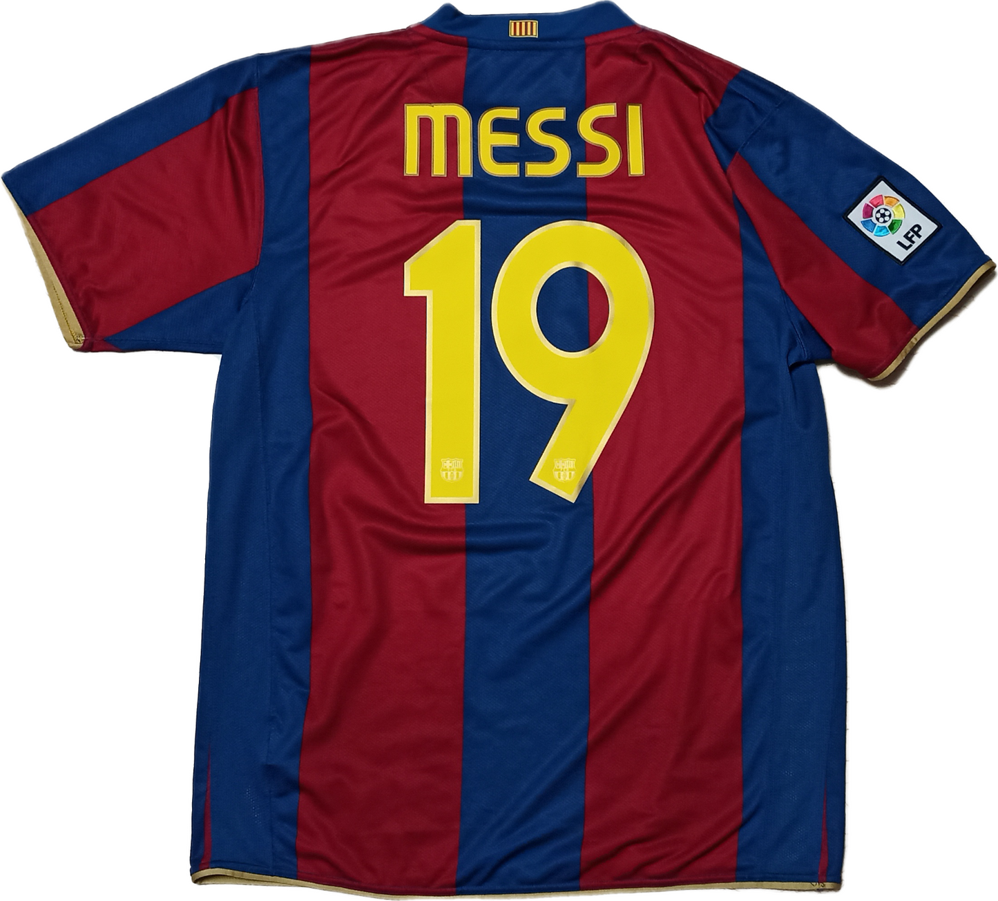 maglia Messi barcellona home Barca NIKE 2007 2008 shirt camiseta Champions