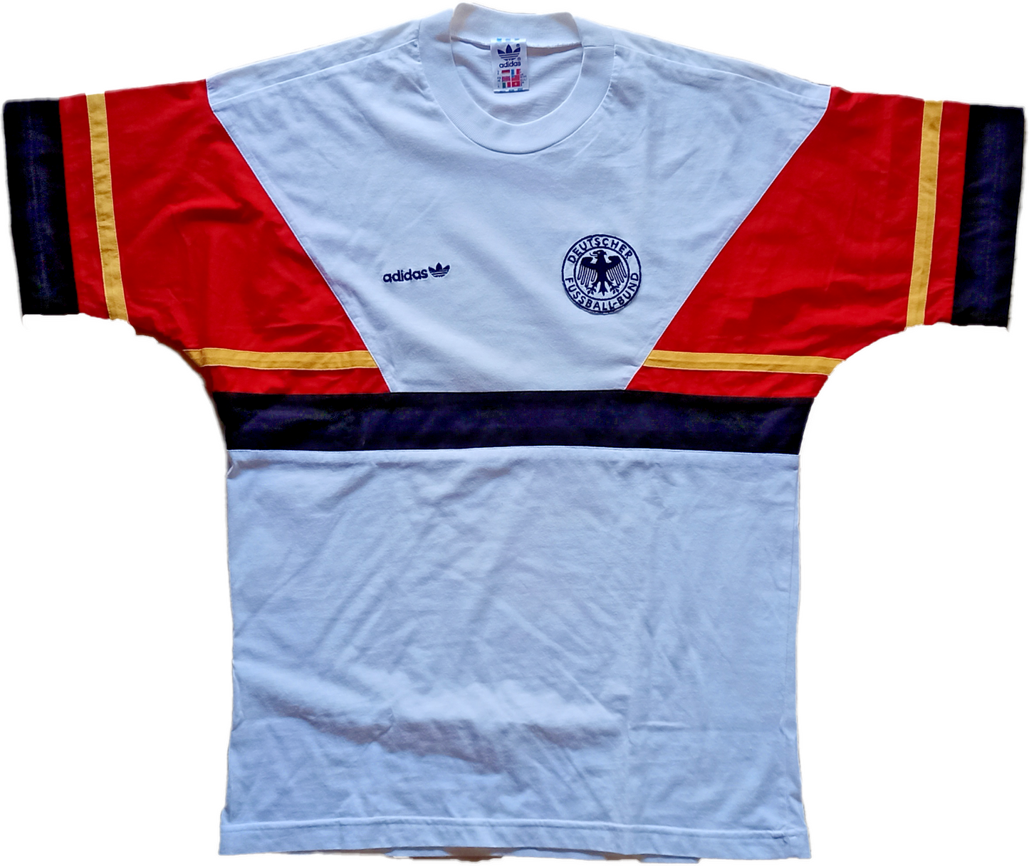 maglia calcio vintage Germany Adidas 1990 Italia 90 Deutschland Voeller Matthaus