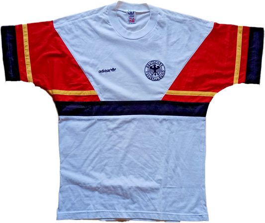 maglia calcio vintage Germany Adidas 1990 Italia 90 Deutschland Voeller Matthaus