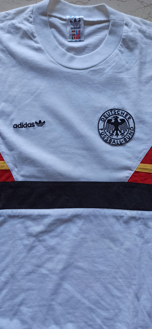 maglia calcio vintage Germany Adidas 1990 Italia 90 Deutschland Voeller Matthaus