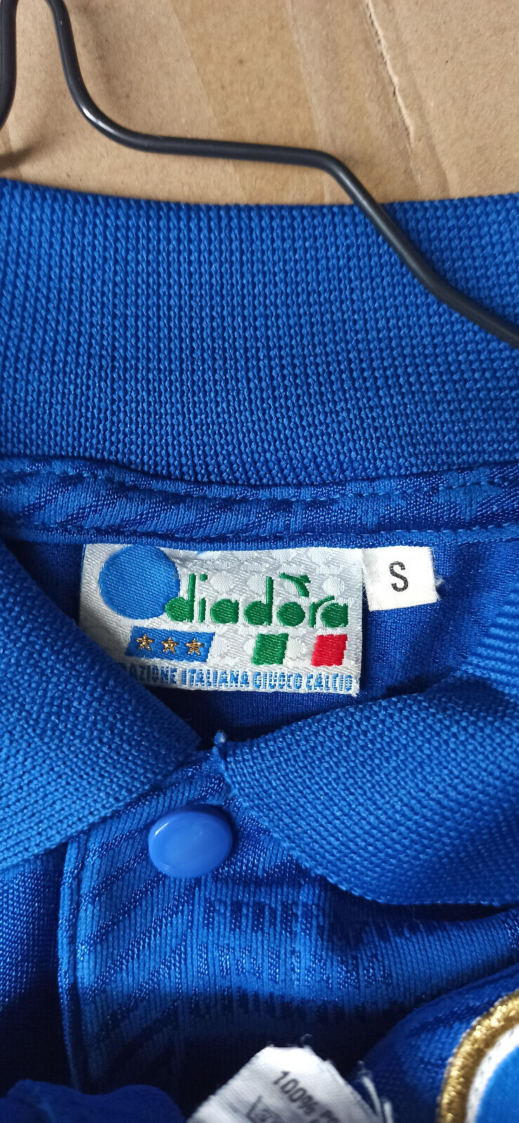 maglia calcio vintage Baggio diadora ITALIA 1994 world cup made in Italy S