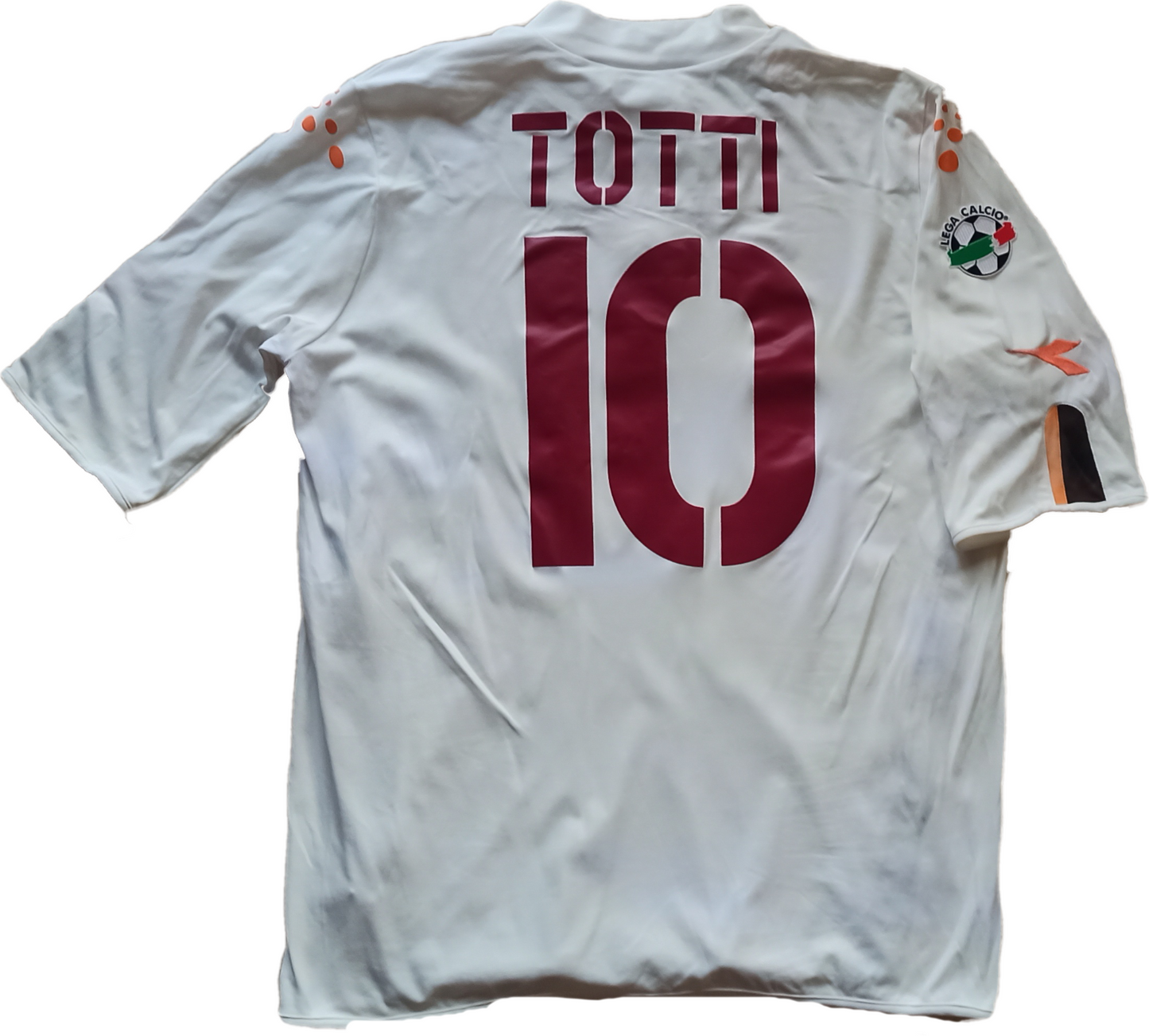 Maglia Calcio AS Roma vintage Totti Jersey shirt 2003 2004 MAZDA Diadora XL