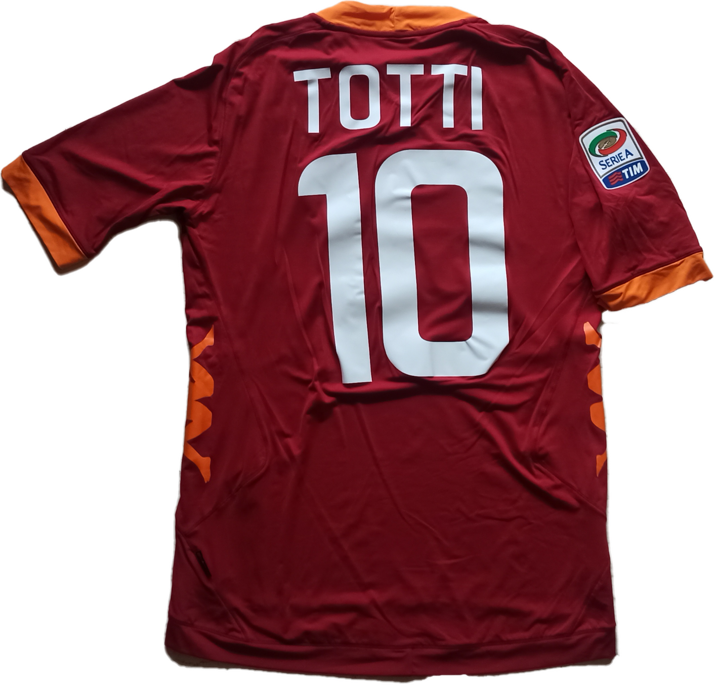 maglia roma TOTTI kappa 2011 2012 Derby NO worn jersey M home vintage shirt