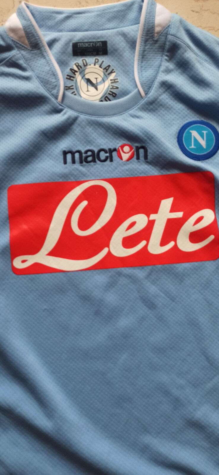 maglia Napoli Hamsik 2008 2009 home Jersey Diadora L Lete Nuova LETE