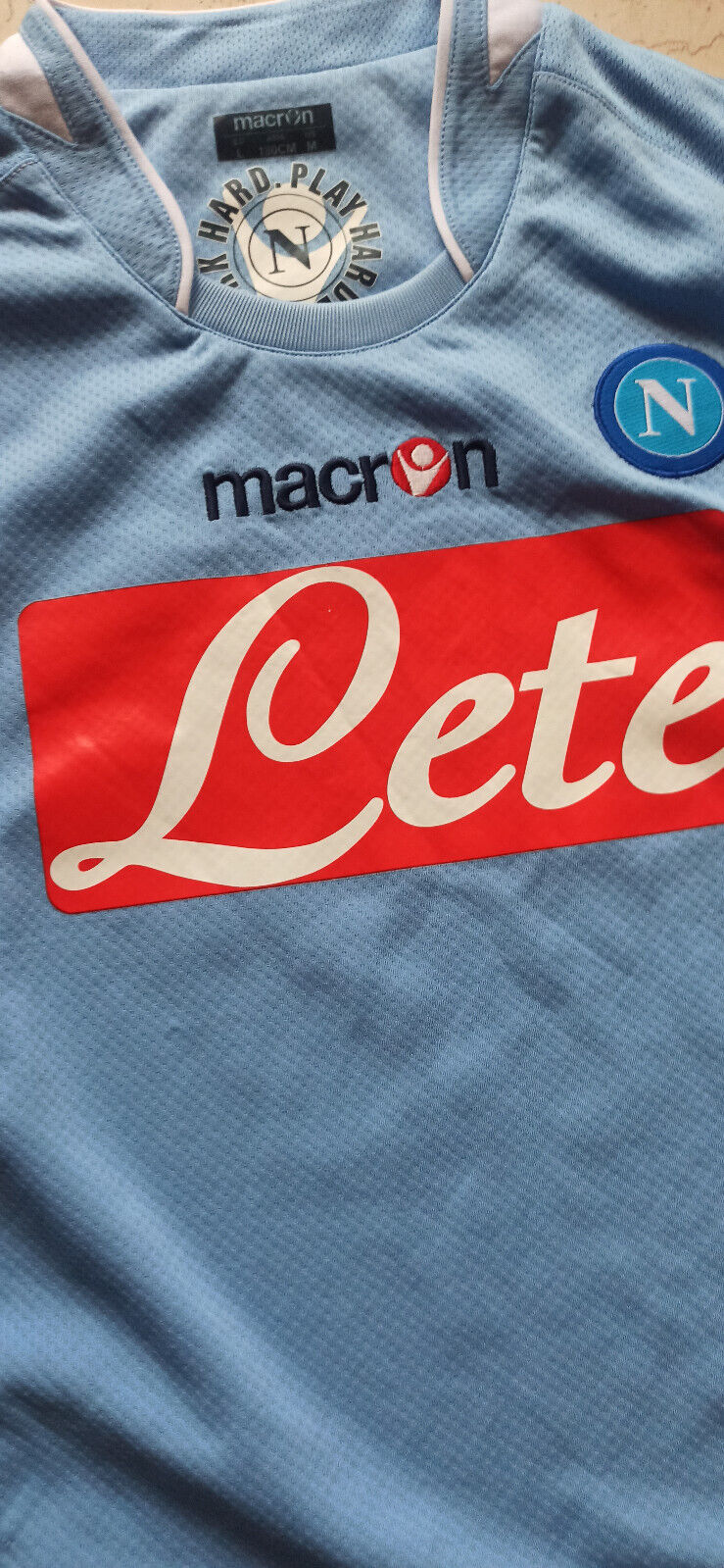 maglia Napoli Hamsik 2008 2009 home Jersey Diadora L Lete Nuova LETE