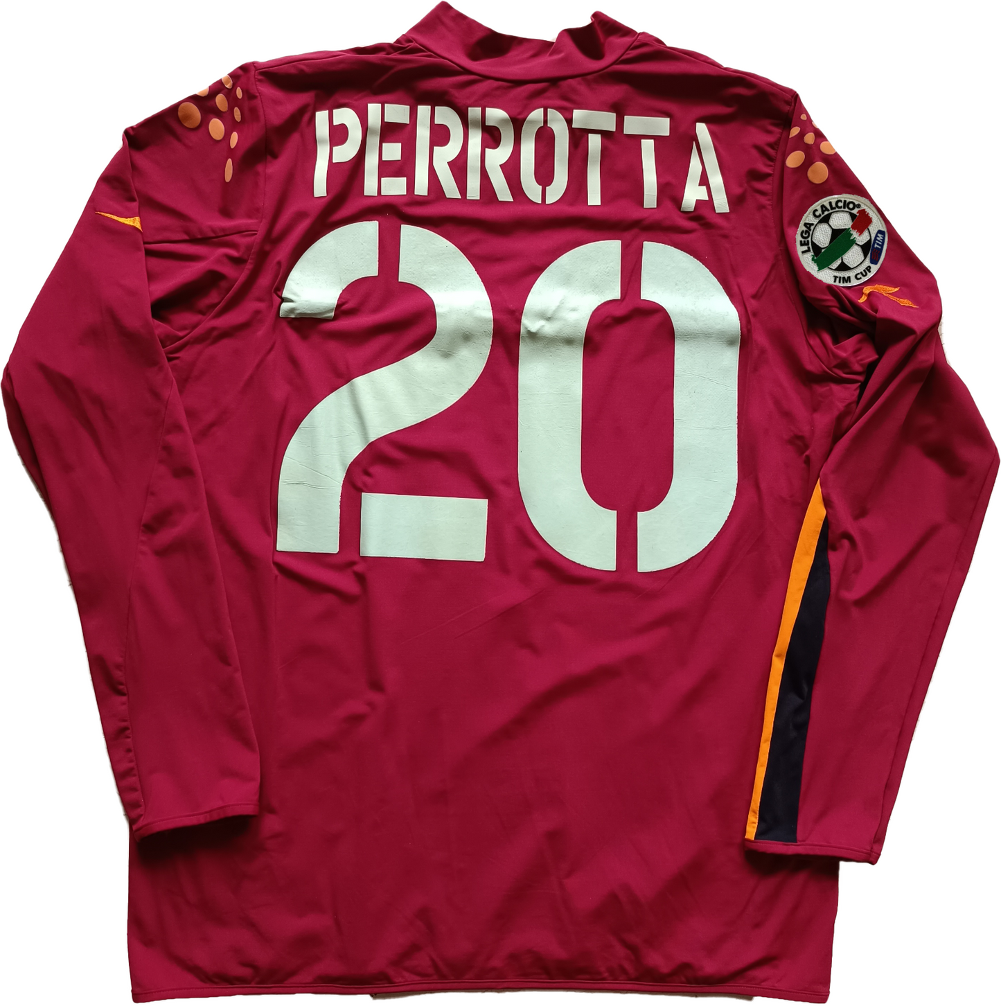 MAGLIA calcio ROMA PERROTTA JERSEY SHIRT issued 2004 2005 MAZDA KAPPA