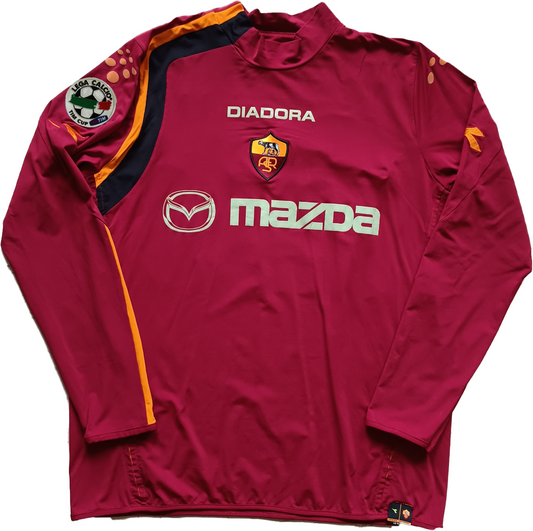 MAGLIA calcio ROMA PERROTTA JERSEY SHIRT issued 2004 2005 MAZDA KAPPA