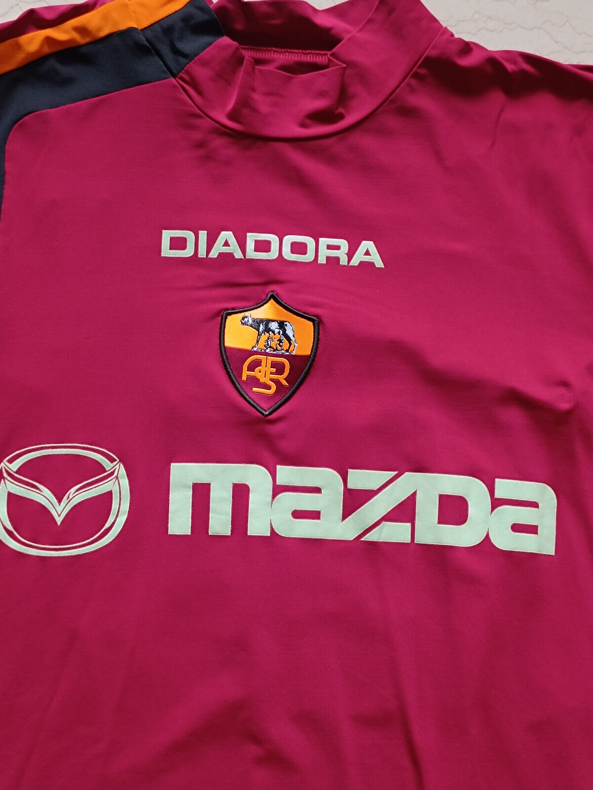 MAGLIA calcio ROMA PERROTTA JERSEY SHIRT issued 2004 2005 MAZDA KAPPA