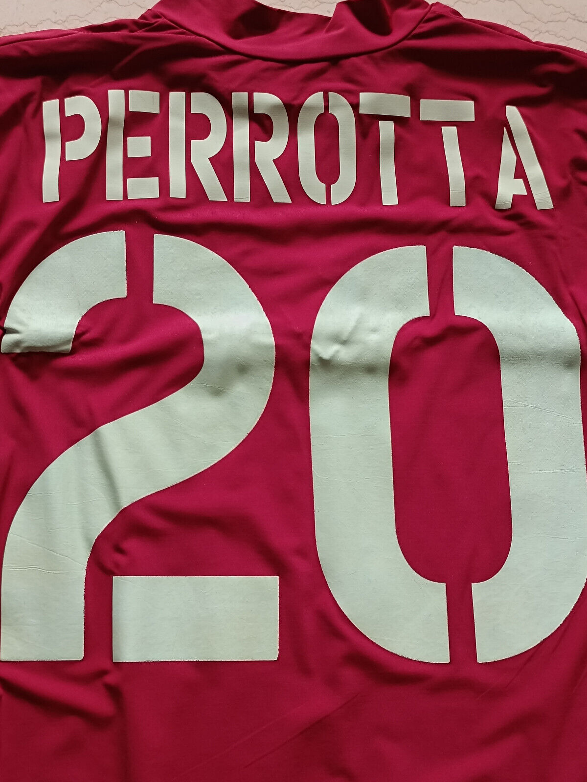 MAGLIA calcio ROMA PERROTTA JERSEY SHIRT issued 2004 2005 MAZDA KAPPA