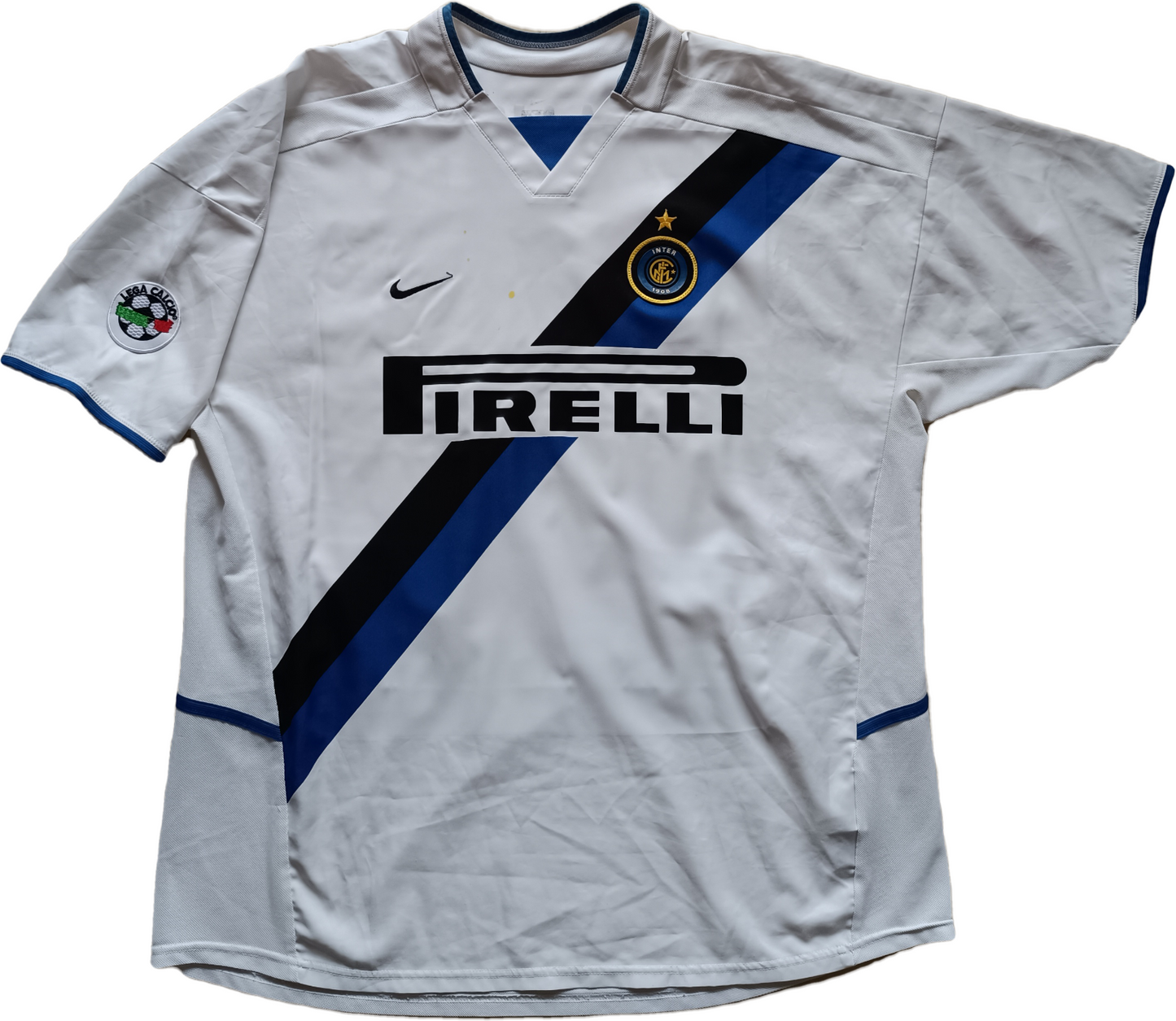 maglia calcio Inter vintage ZANETTI Pirelli 2002 2003 ORIGINALE jersey shirt