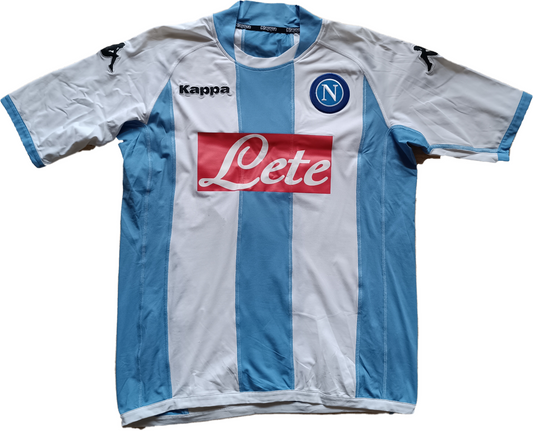 maglia Napoli Soccer 2005 2006 home Maradona JR Jersey Lete XL SERIE C calcio