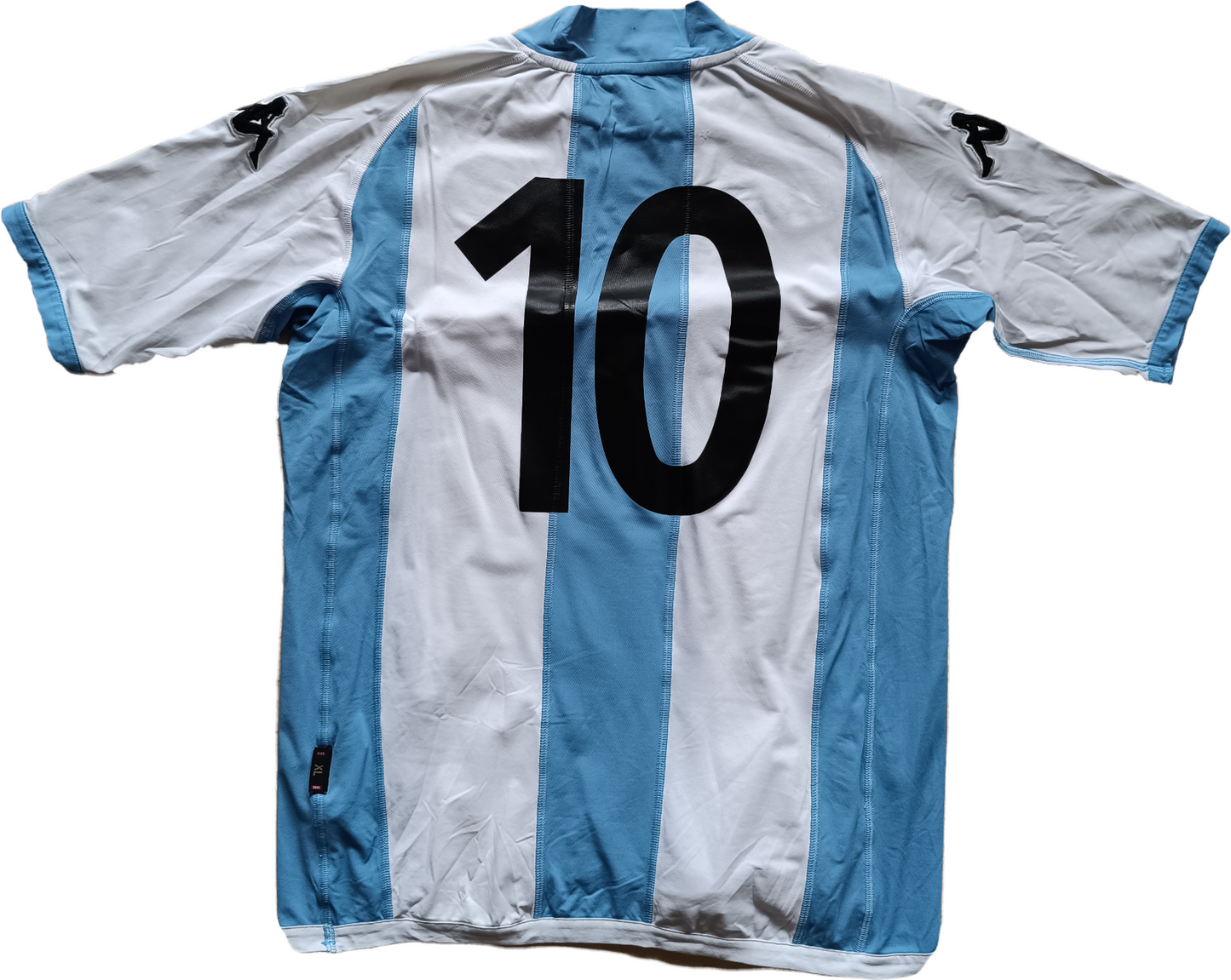 maglia Napoli Soccer 2005 2006 home Maradona JR Jersey Lete XL SERIE C calcio